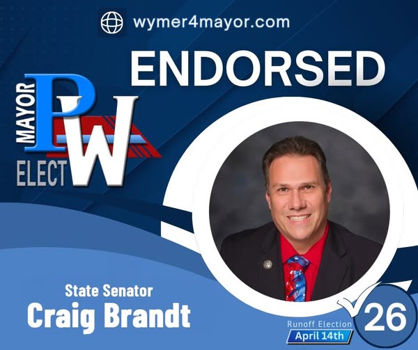 Endorsed by NM State Senator Craig Brandt