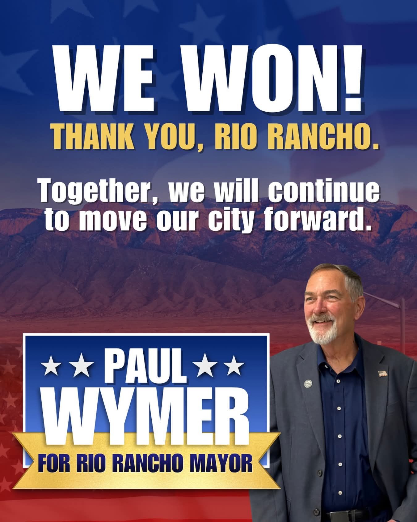 We Won! Thank You Rio Rancho!